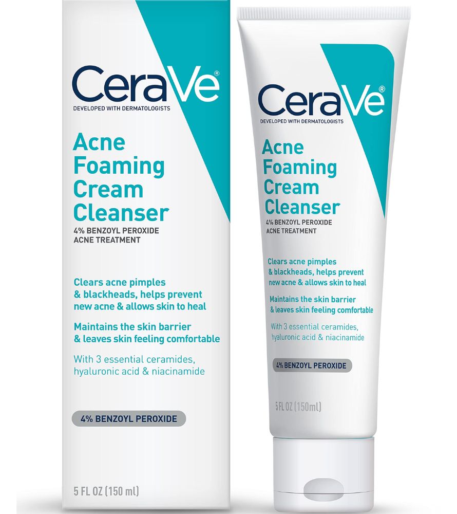 CERAVE ACNÉ FOAMING CREAM CLEANSER