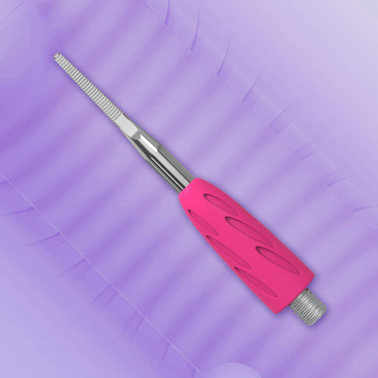 Parte de trabajo del empujador Combo UNIQ 38 lima de uñas recta