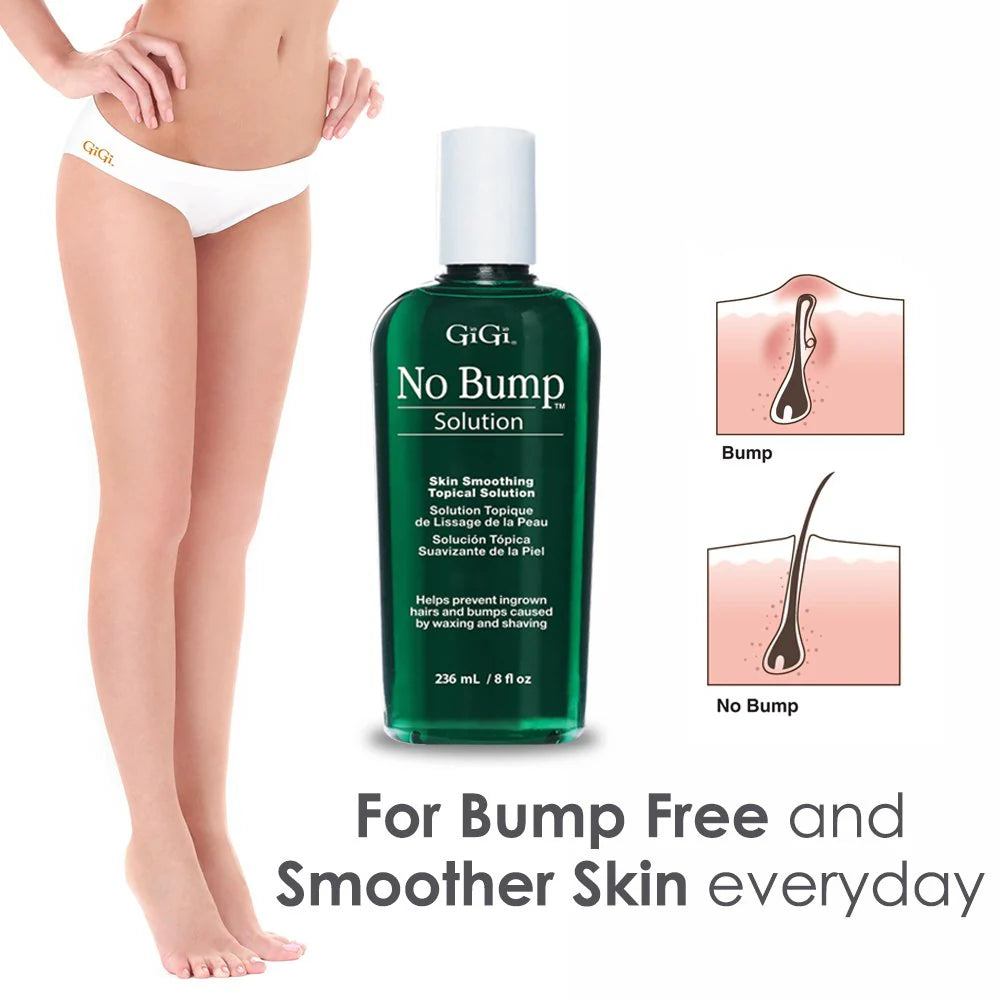 GiGi No Bump Solution 8 oz / 236 ml | Skin Smoothing Topical Solution