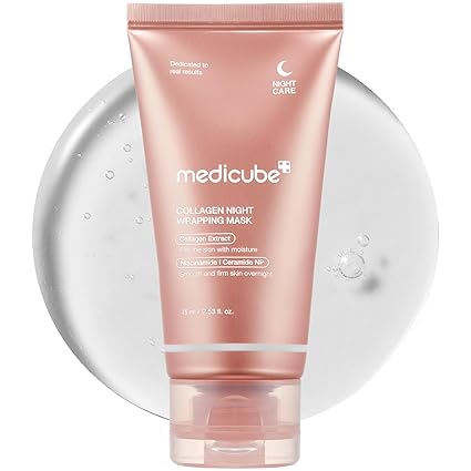 medicube Máscara de envoltura de colágeno para una piel brillante