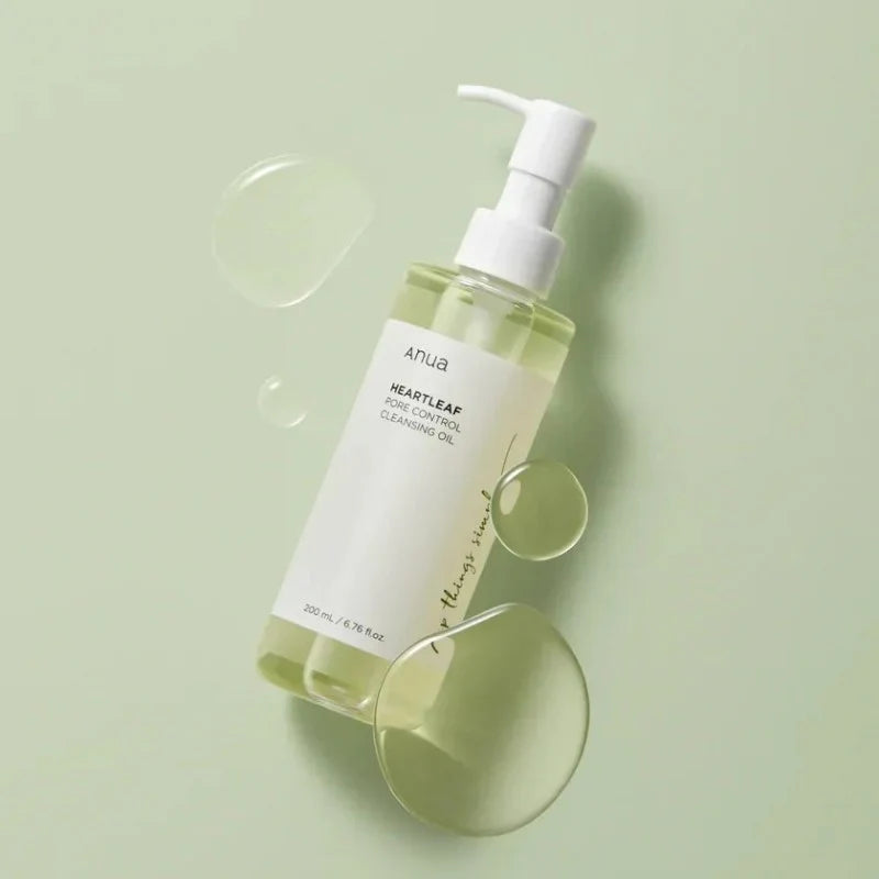 Aceite limpiador Anua Heartleaf para el control de poros