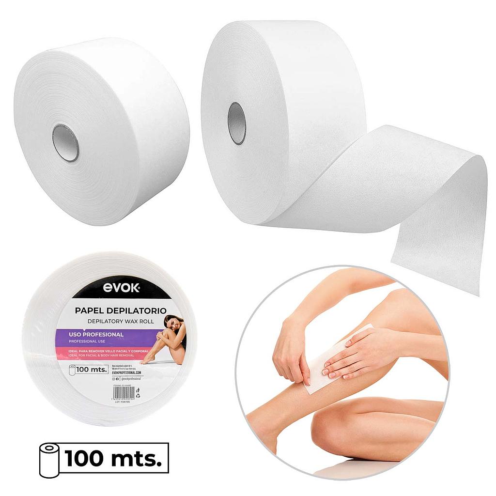 Papel para depilar Evok