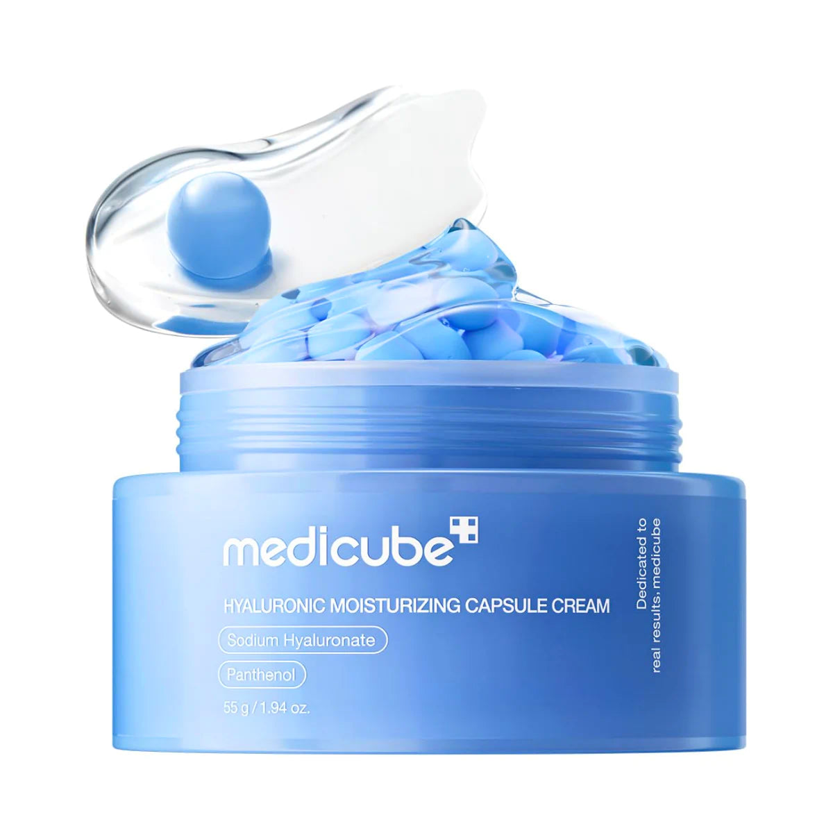 Crema hidratante en cápsulas con ácido hialurónico MEDICUBE 55 g