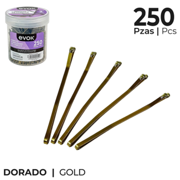 Gancho Andino Dorado 250 pcs