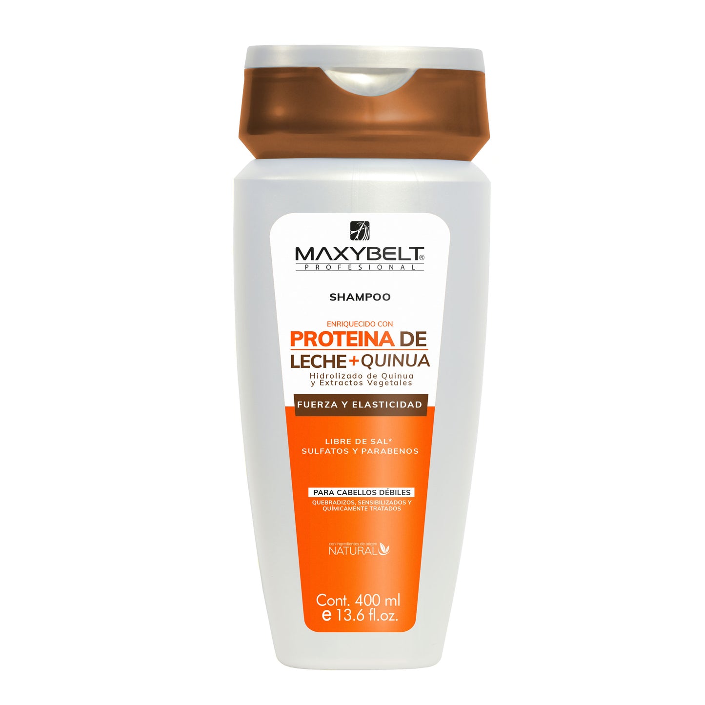 Shampoo proteina de leche + quinua