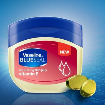 Vaselina hidratante con vitamina E Blue Seal de Vaseline, 100 ml