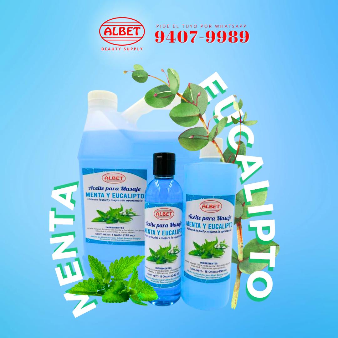 Aceite para masajes Menta