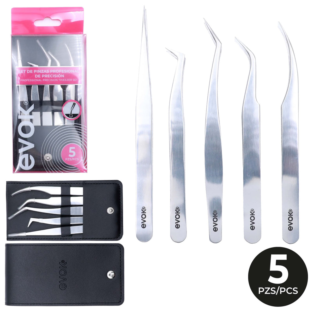 Set de pinzas Evok