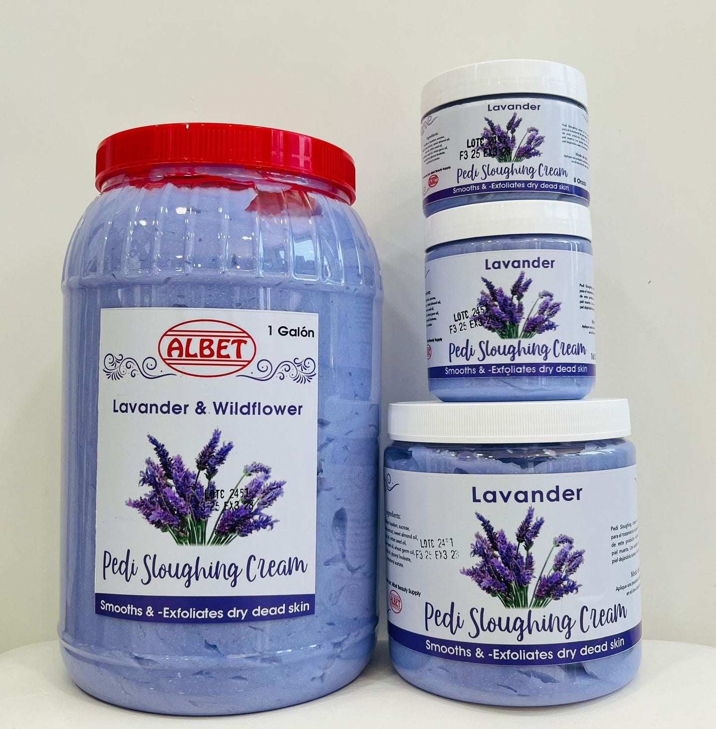 Exfoliante en Crema Lavanda