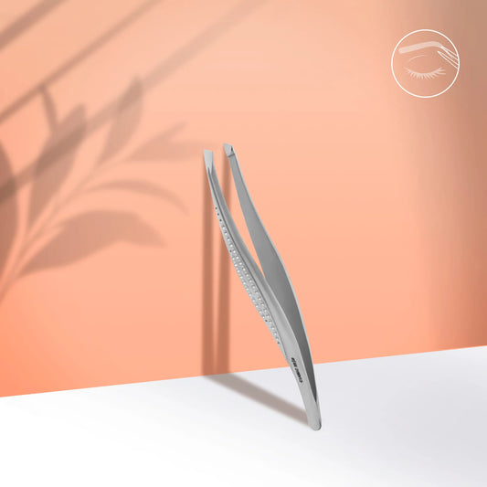 STALEKS CLASSIC 12 TYPE 3 Pinzas para cejas anchas biseladas