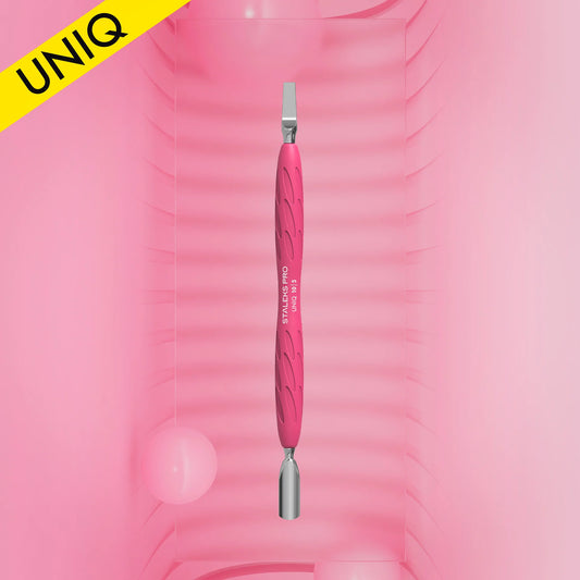 STALEKS UNIQ 10 TYPE 5 Gummy Empujador redondo estrecho y paleta recta