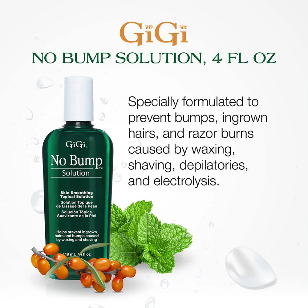 GiGi No Bump Solution 4 oz / 118 ml | Skin Smoothing Topical Solution