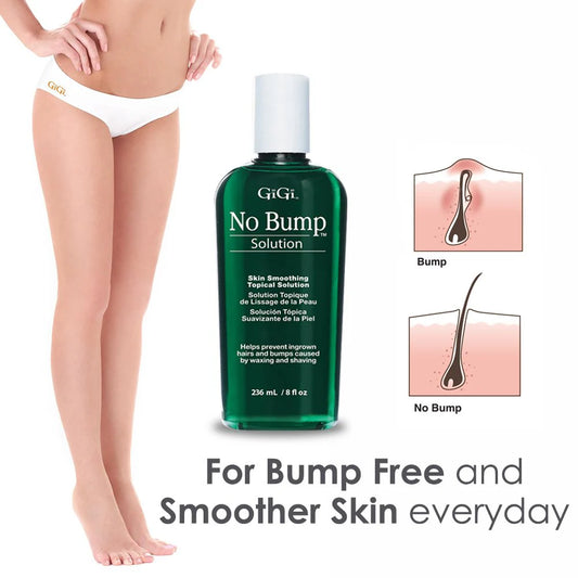 GiGi No Bump Solution 8 oz / 236 ml | Skin Smoothing Topical Solution