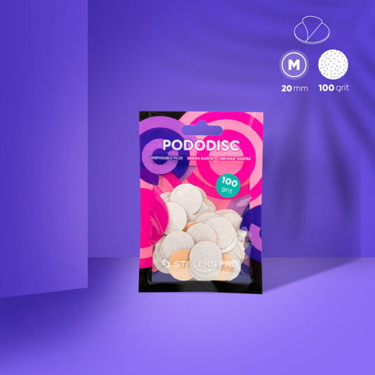 Repuestos para disco para pedicura PODODISC STALEKS PRO M, grano 100