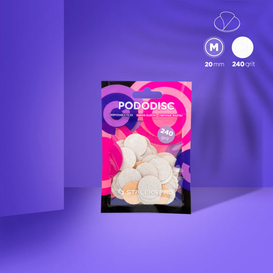 Repuestos para disco para pedicura PODODISC STALEKS PRO M, grano 240