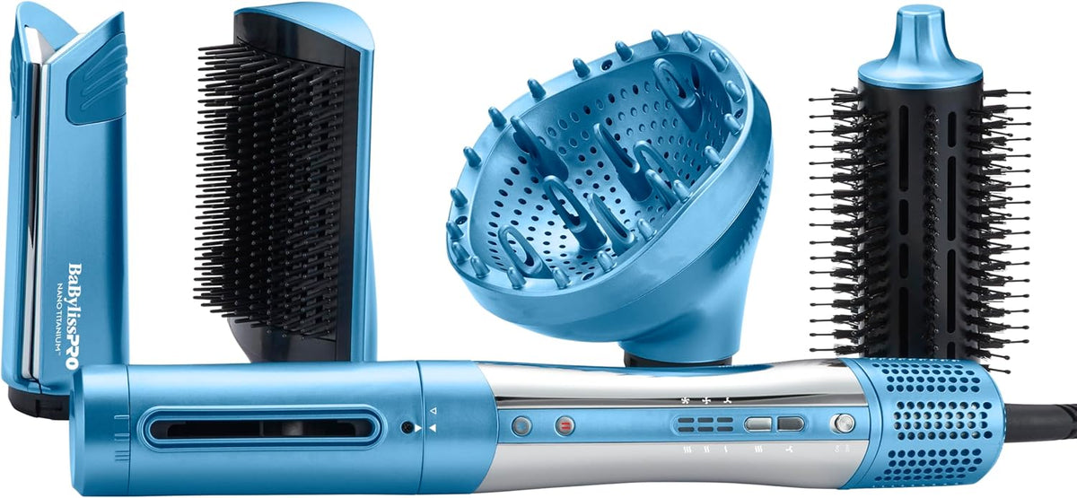 Style|Switch Iónico Multi-Estilizador, Secador de Pelo y Alisador de Aire, Voltaje Dual