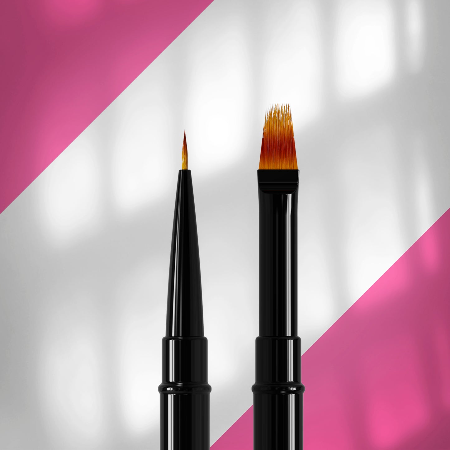 EXPERT Pincel de doble cara EXPERT Liner 7 mm / para degradado 11 mm