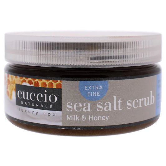 Cuccio Sea Salt Scurb / Milk & Honey 8 onzas