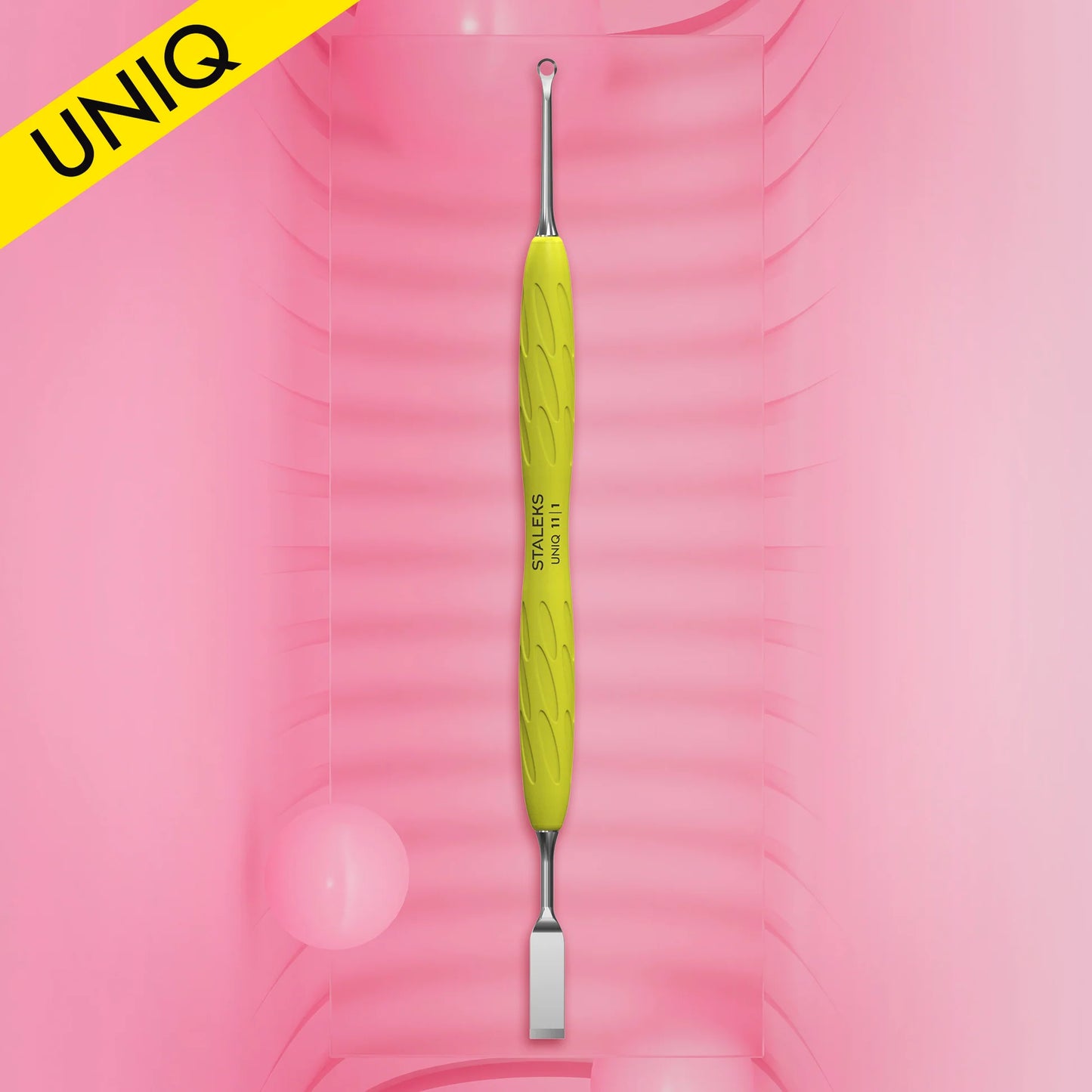 STALEKS UNIQ 11 TYPE 1 Gummy Empujador plano recto y anillo