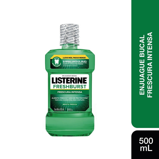 Enjuague Bucal LISTERINE Pro-Encías Frescura Intensa