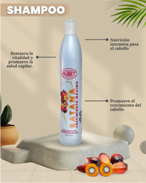 SHAMPOO DE BATANA 16 ONZAS