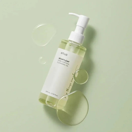 Aceite limpiador Anua Heartleaf para el control de poros