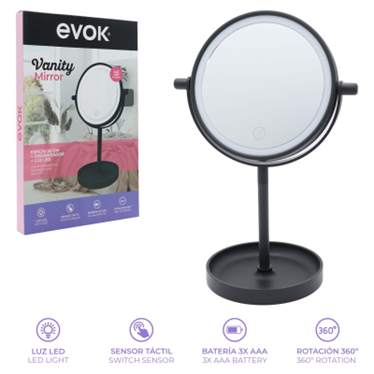 Espejo Evok con Led
