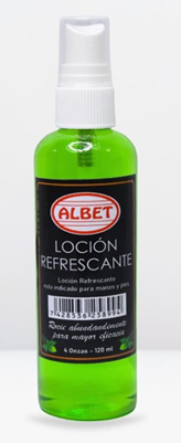 Locion Resfrescante para Despues del Pedicure 4 onzas