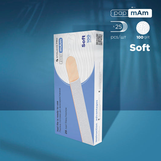 Limas desechables papmAm blancas grano 100