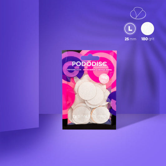 Repuestos para disco para pedicura PODODISC STALEKS PRO L, grano 180