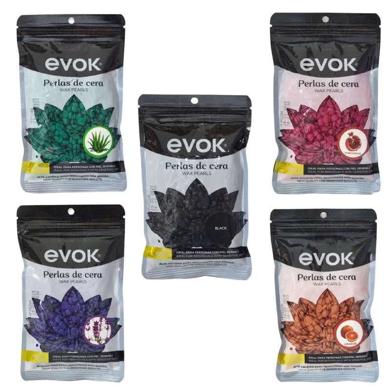 CERA PARA DEPILAR EN PERLAS DE ALTA CALIDAD SUAVES EVOK