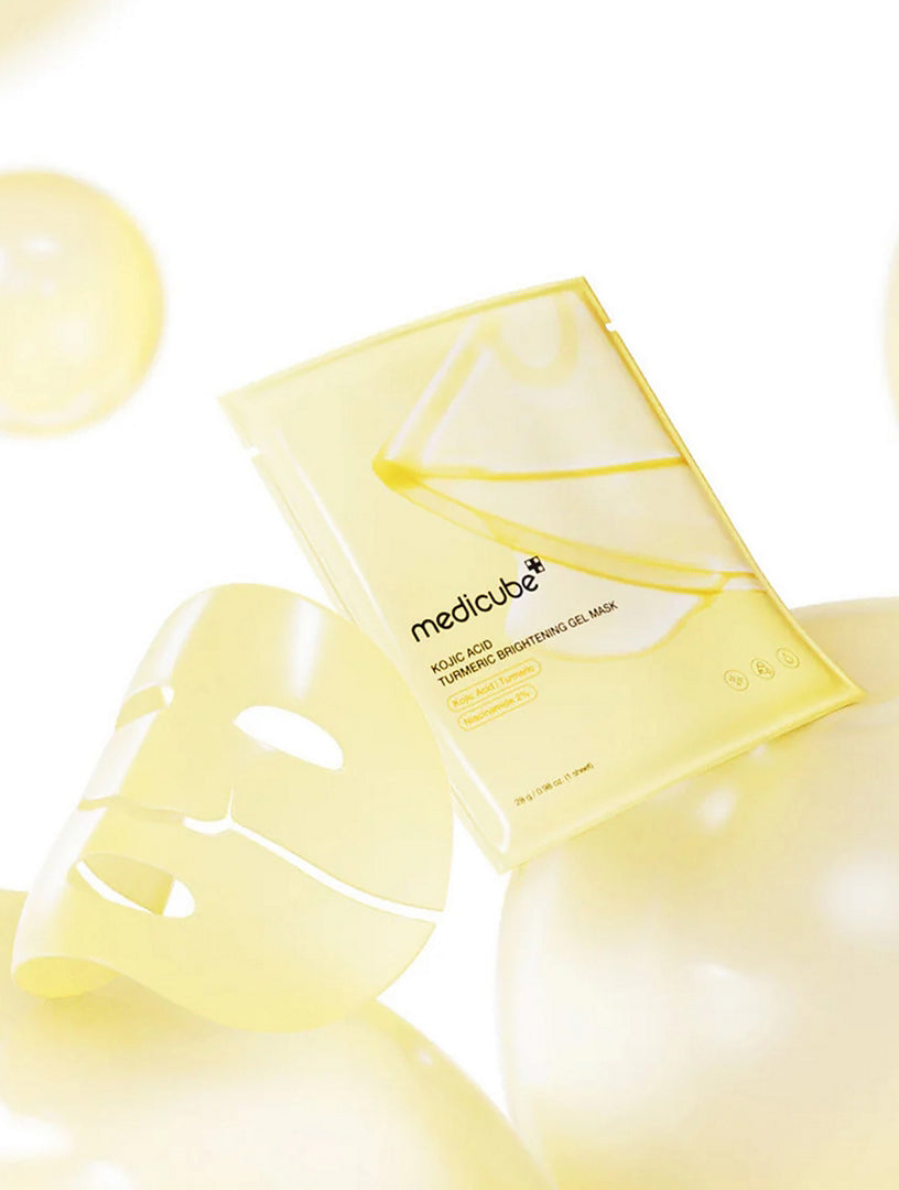 Mascarilla facial iluminadora con ácido kójico y cúrcuma de Medicube