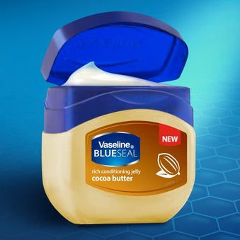 Vaselina hidratante con manteca de cacao Blue Seal de Vaseline, 100 ml