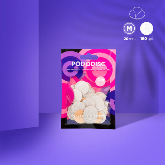 Repuestos para disco para pedicura PODODISC STALEKS PRO M, grano 180