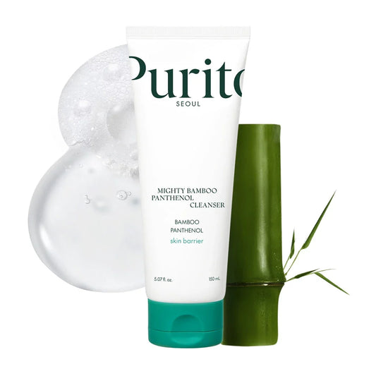 Limpiador facial PURITO Mighty Bamboo con pantenol 150 ml