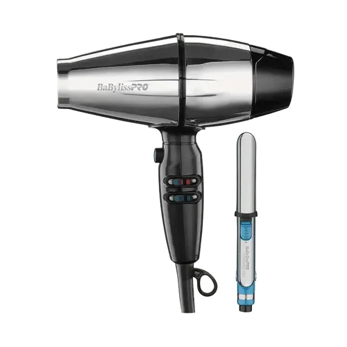 BaBylissPROStainless Steel Hair Dryer Y Nano Titanium™ Prima2000®