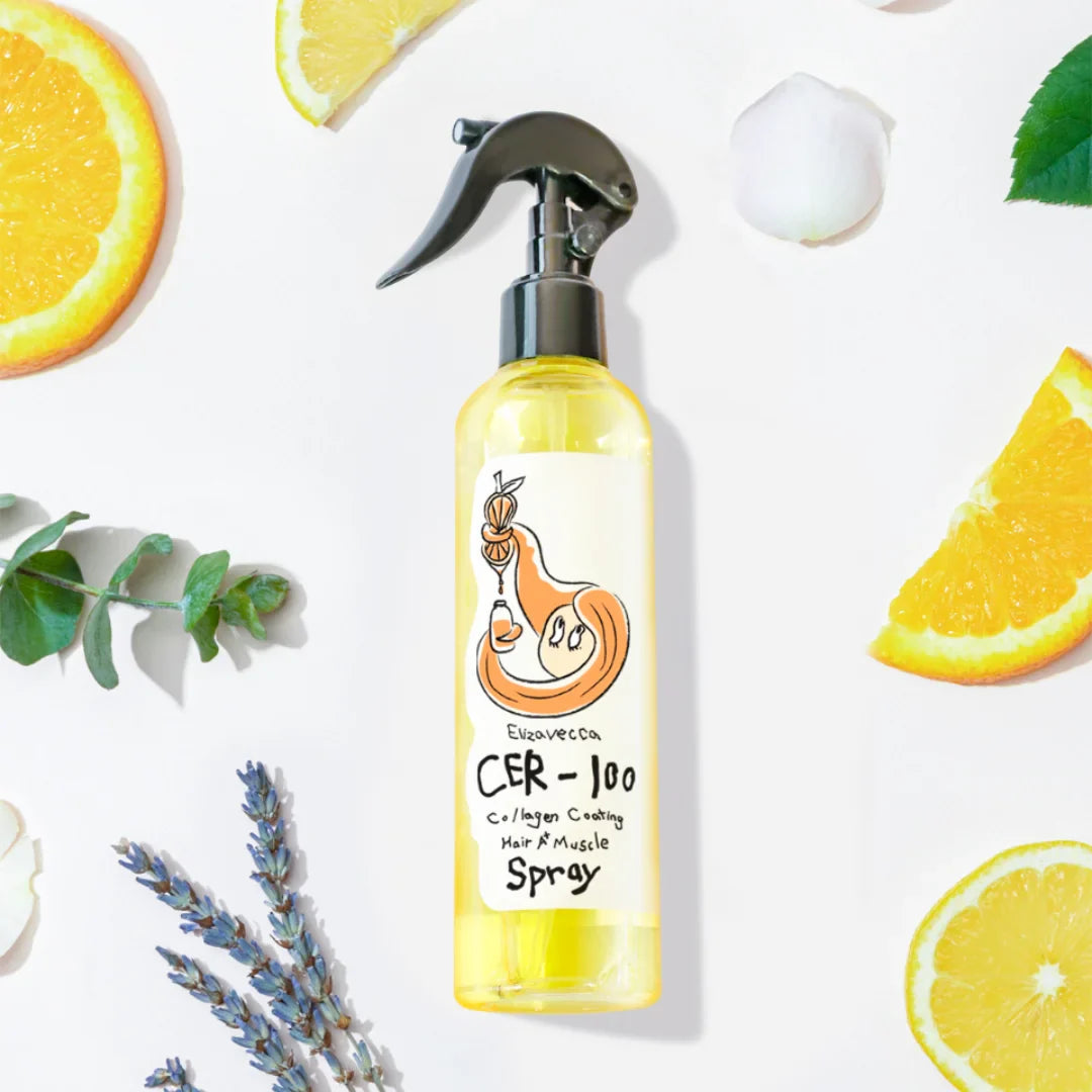 Elizavecca - Spray Capilar con Colágeno CER-100 A+ para Fortalecimiento y Brillo (250ml)