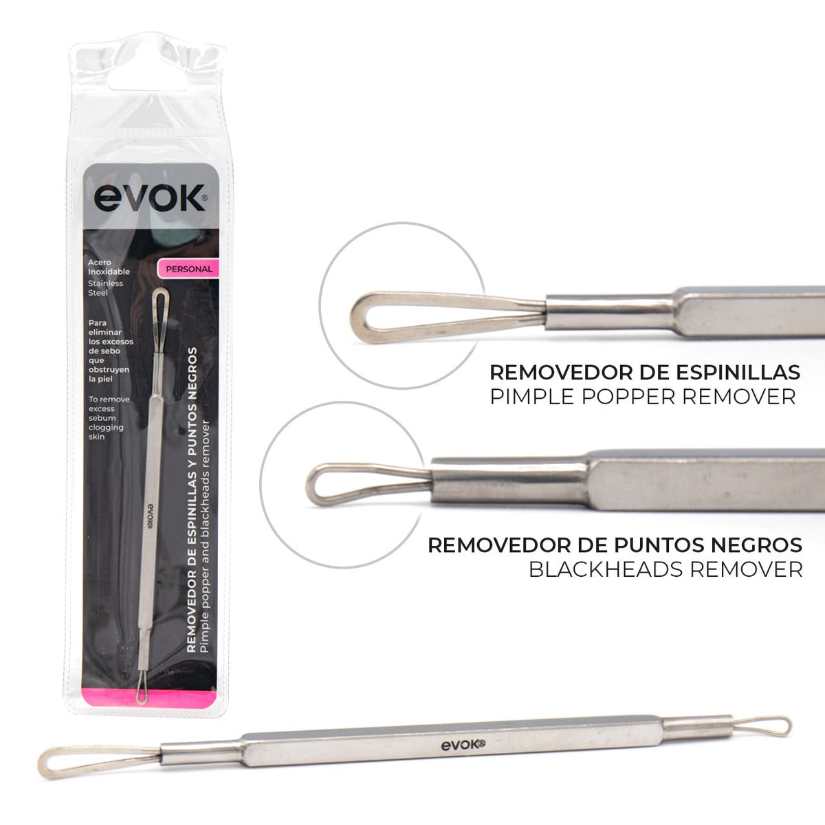 Removedor De Espinillas Y Puntos Negros Evok