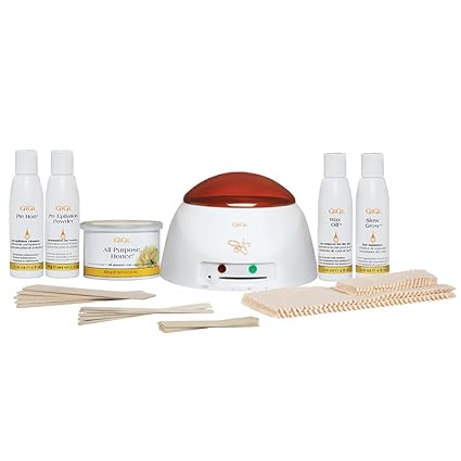 Kit Maquina de cera + productos