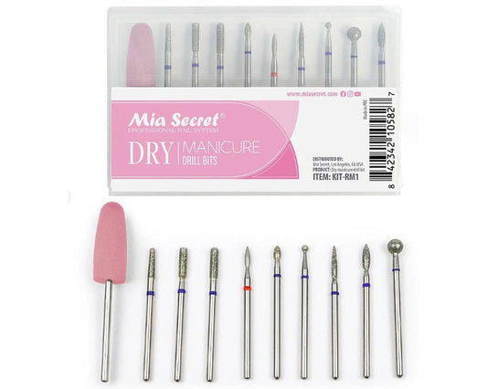 Brocas rusas para manicura seca