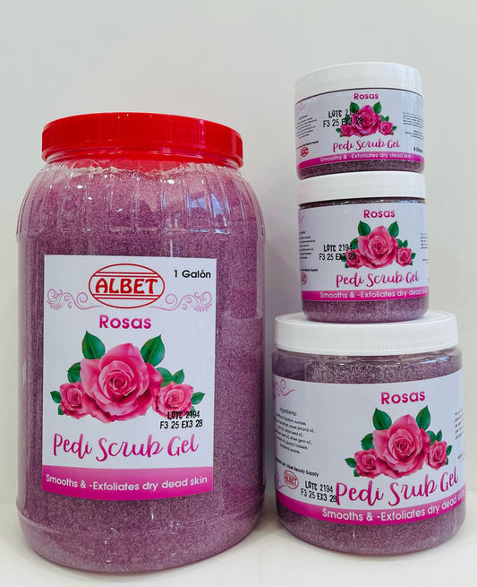 Exfoliante en Gel Rosas